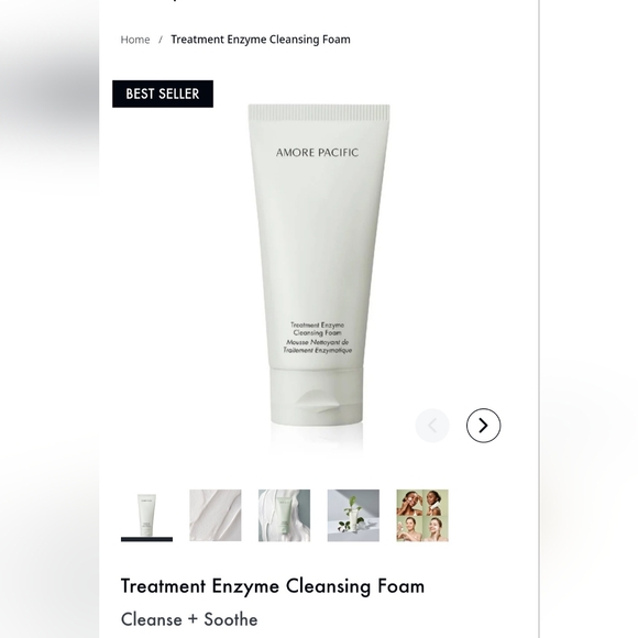 Amore Pacific Enzyme Cleanser & Treatment Essence  Brand New in Box! - Picture 3 of 4